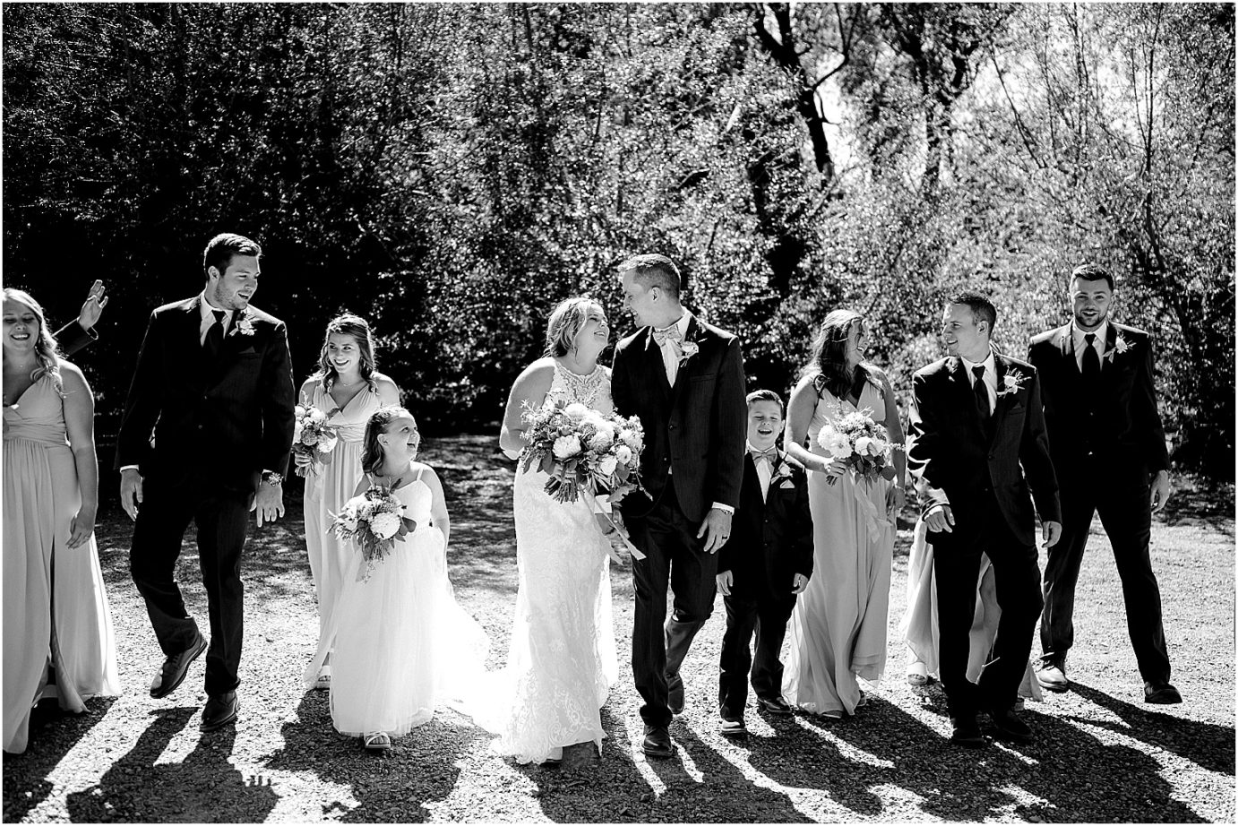Beautiful McIntosh Ranch Wedding Ellensburg Photographer Josh and Tanna wedding party