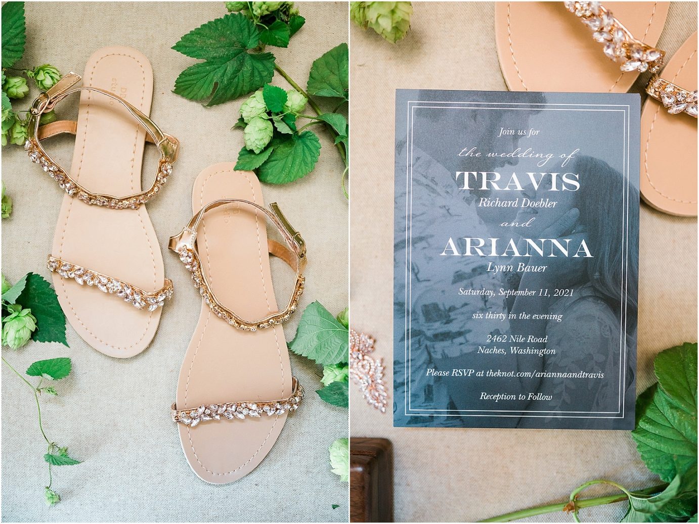Classy Cabin Wedding Naches Photographer Travis and Arianna wedding details