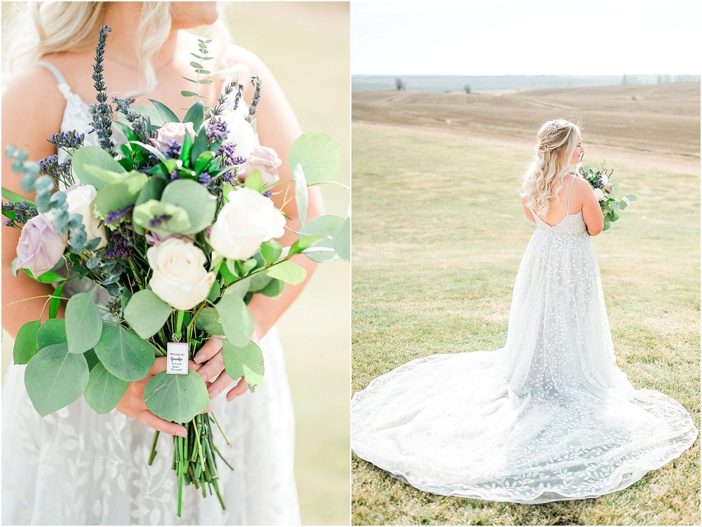 Tin Roof Venue Wedding Moses Lake Dakota and Madisyn bridal bouquet