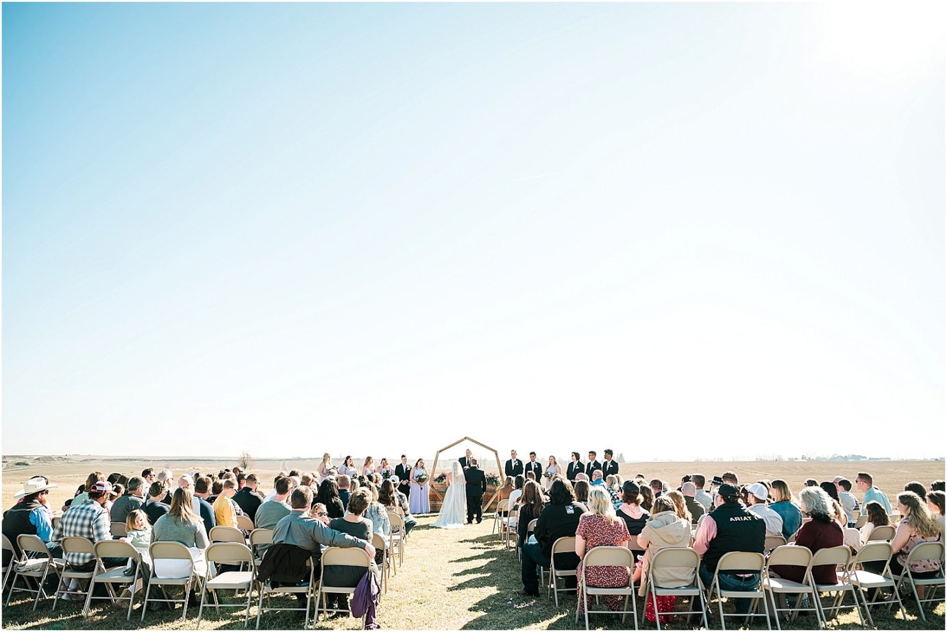 Tin Roof Venue Wedding Moses Lake Dakota and Madisyn ceremony