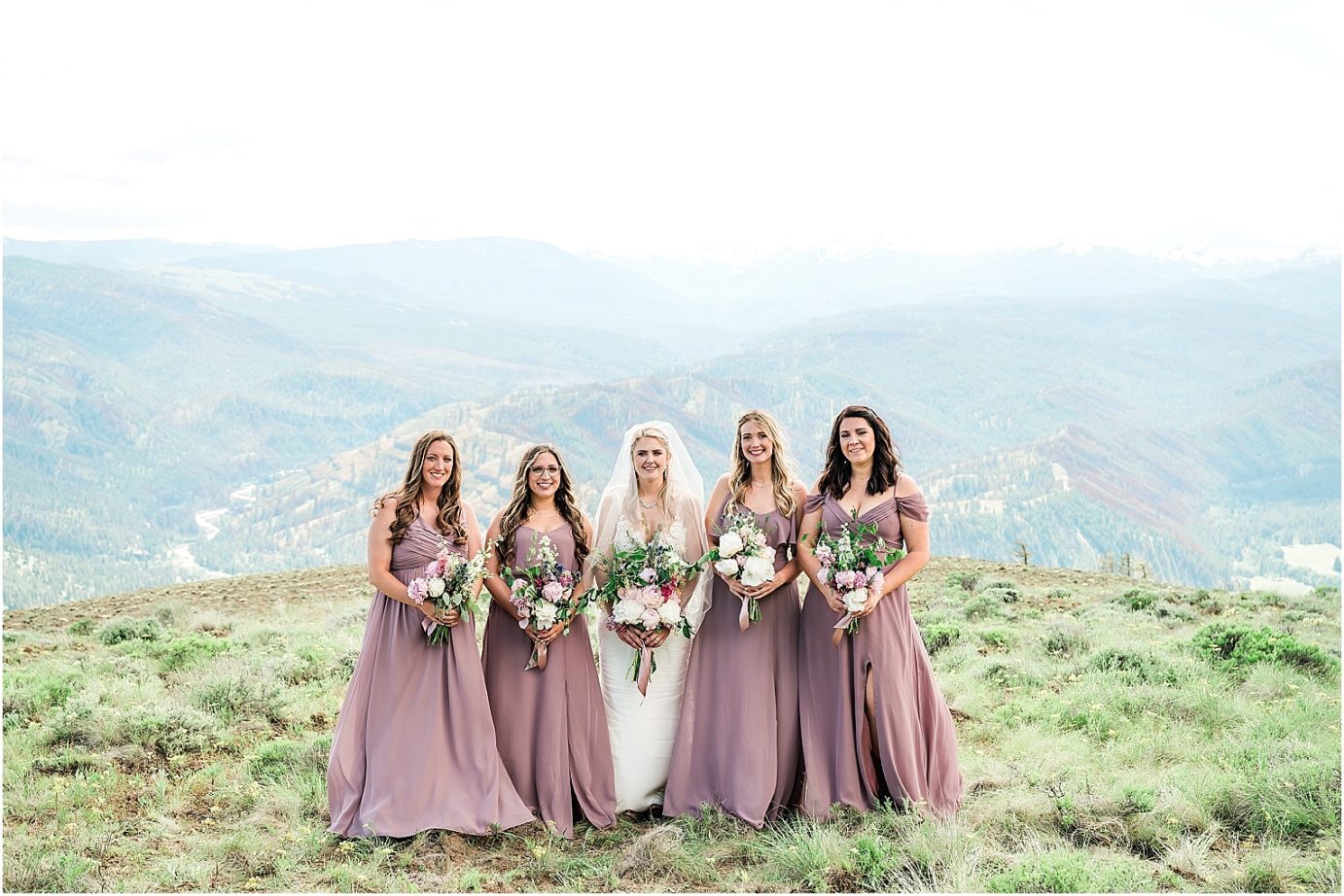 Beautiful Elk Ridge Wedding Naches Photographer Cory and Jenna bridal party