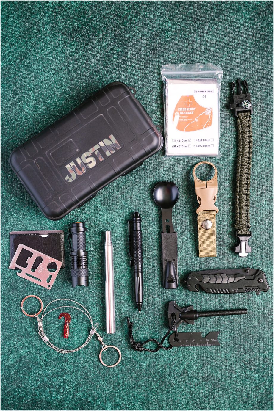 Best Groomsmen Gifts For emergency kit with 14 tools