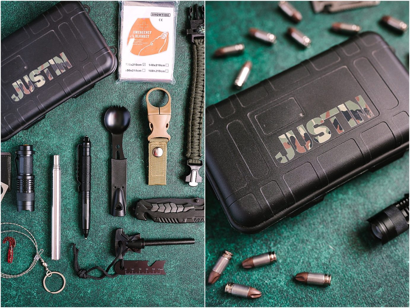 Best Groomsmen Gifts For emergency kit with waterproof case