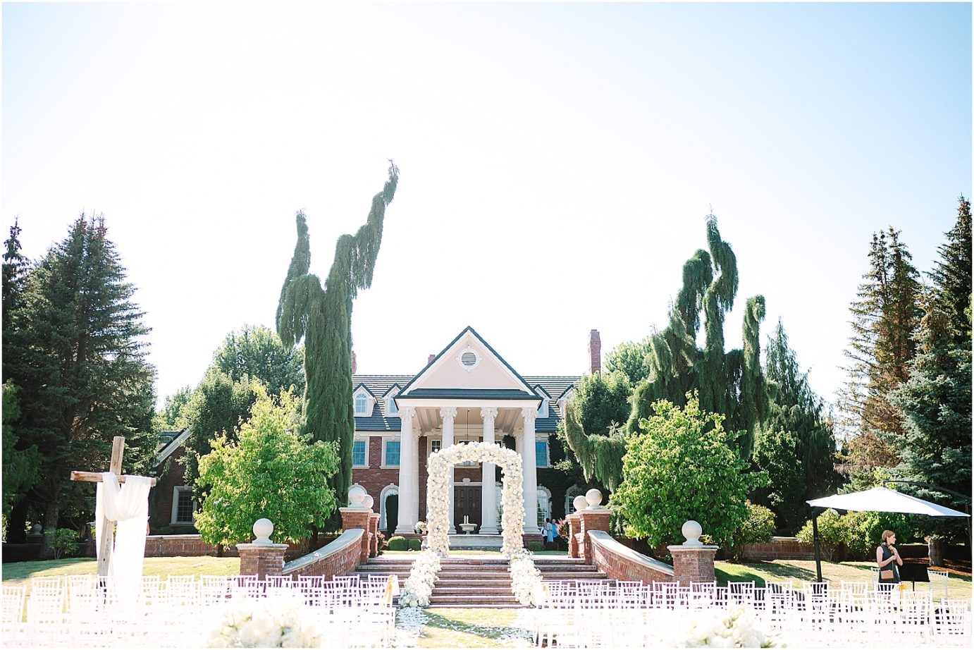 Disney-inspired Oakshire Estate Wedding ceremony details