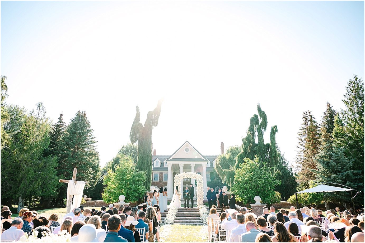 Disney-inspired Oakshire Estate Wedding ceremony details
