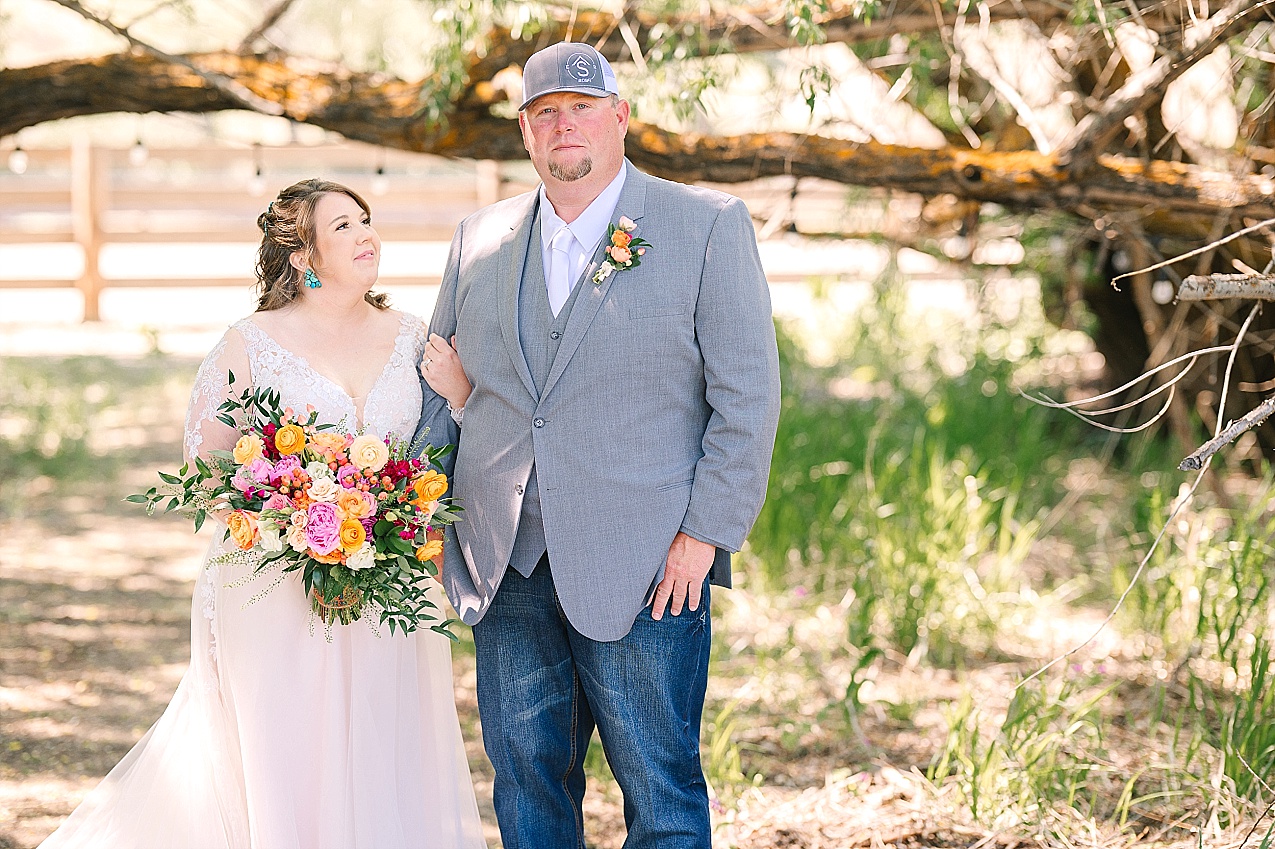 Rustic Ellensburg Wedding Mcintosh Ranch Randy and Erin bride and groom portraits