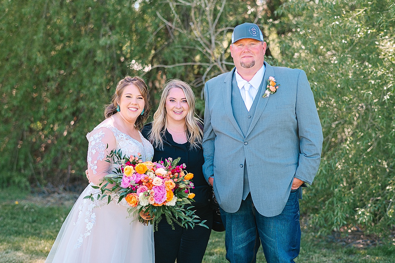 Rustic Ellensburg Wedding Mcintosh Ranch Randy and Erin couple with Misty C